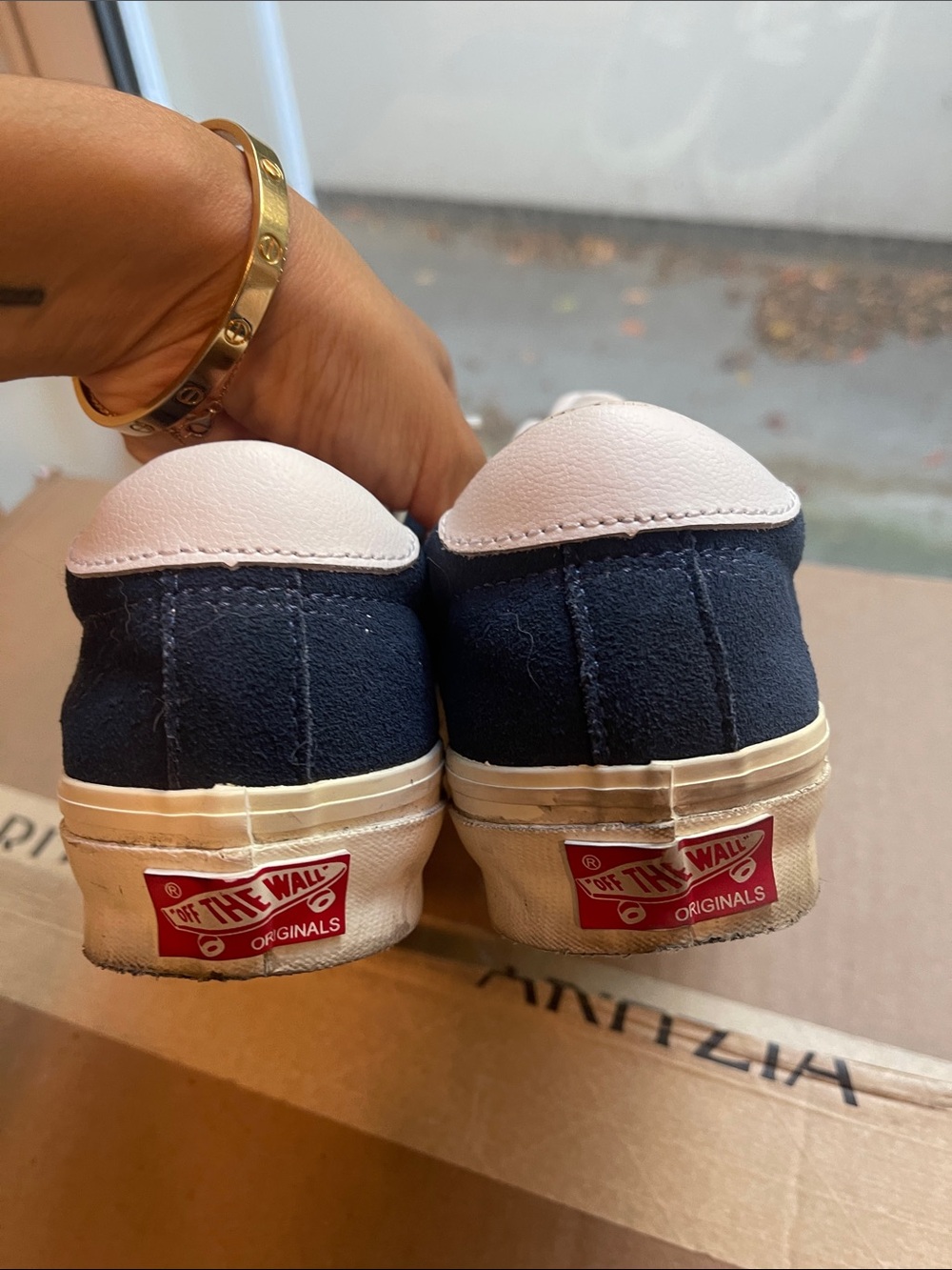 Vans women navy sneaker - Picture 2 of 6